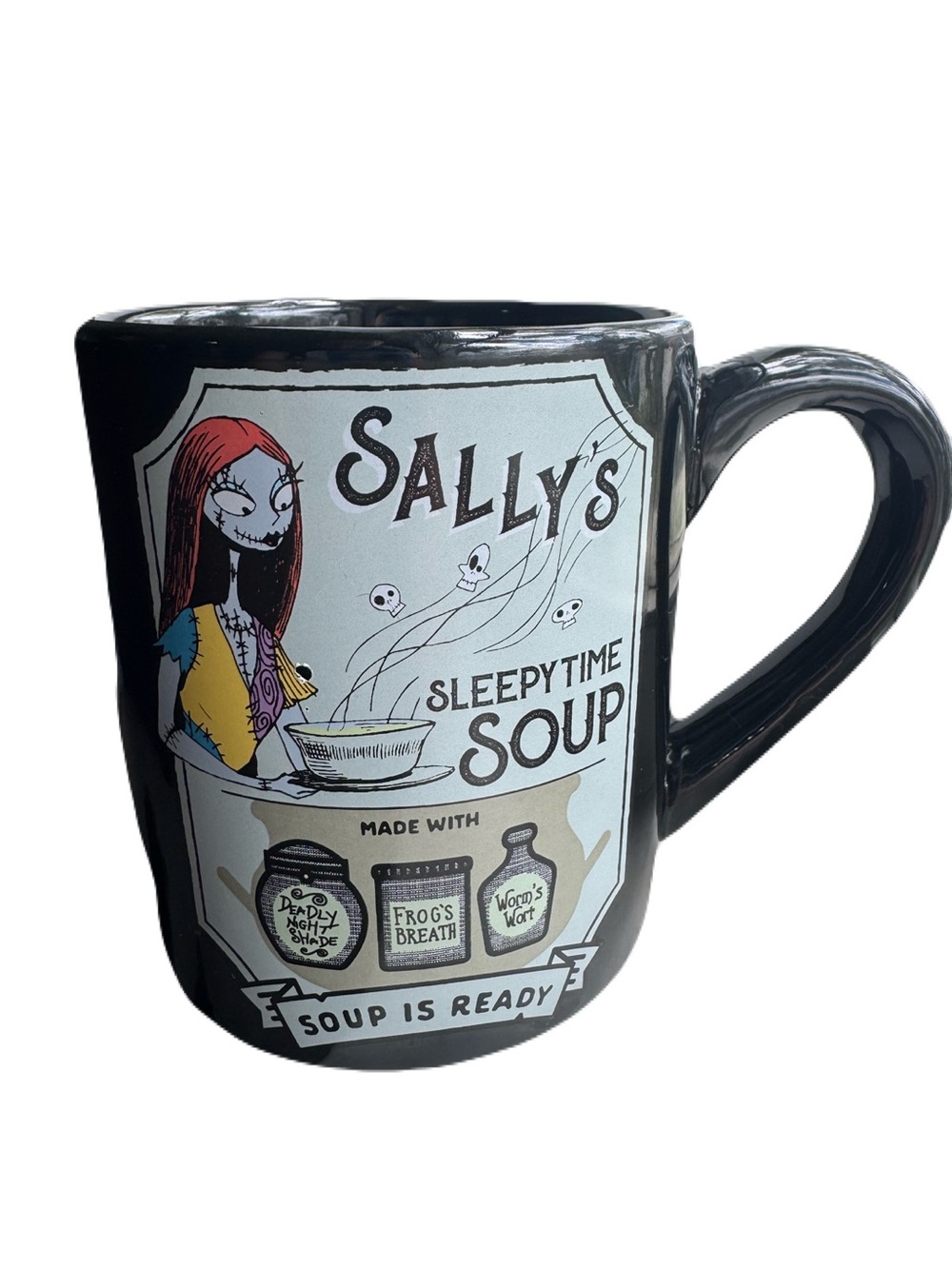 Disney Nightmare Before Christmas Sally’s Sleepytime Soup Mug 20 oz - Picture 3 of 6